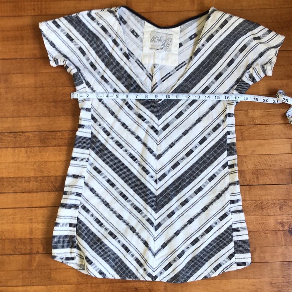 Ace & Jig graphic weave shirt size small